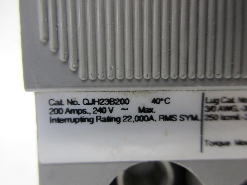 SIEMENS QJH23B200 200A 240V UNMP