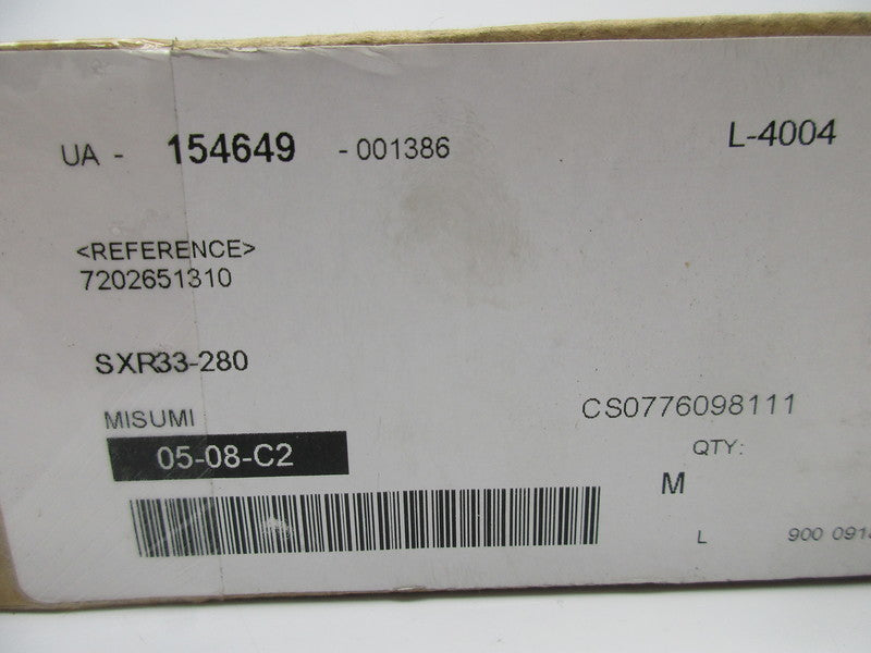 MISUMI SXR33-280 NSMP