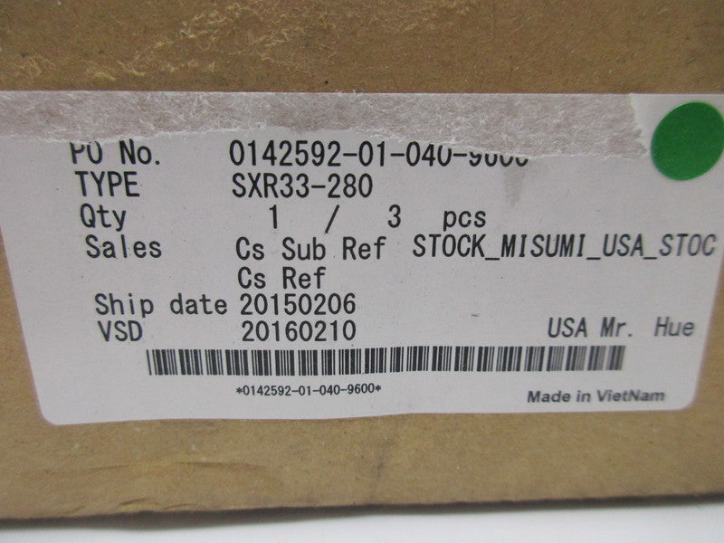 MISUMI SXR33-280 NSMP