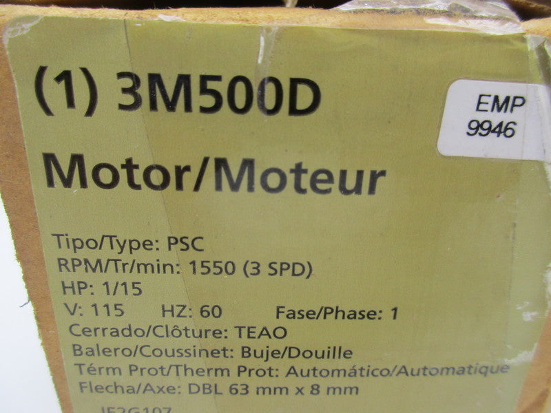 DAYTON 3M500D NSMP