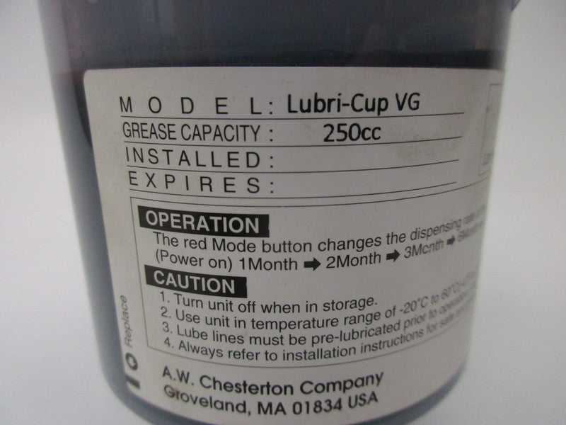 CHESTERTON LUBRI-CUP-VG NSNP