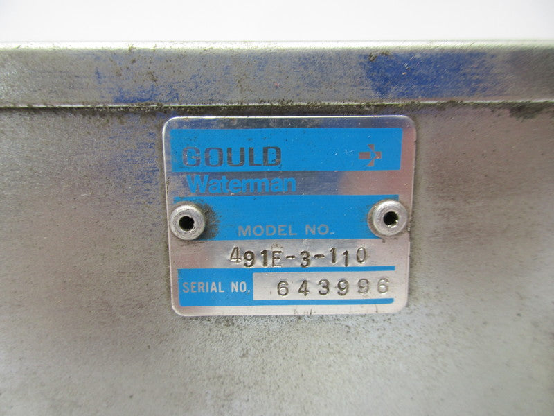 GOULD WATERMAN 491E-3-110 UNMP