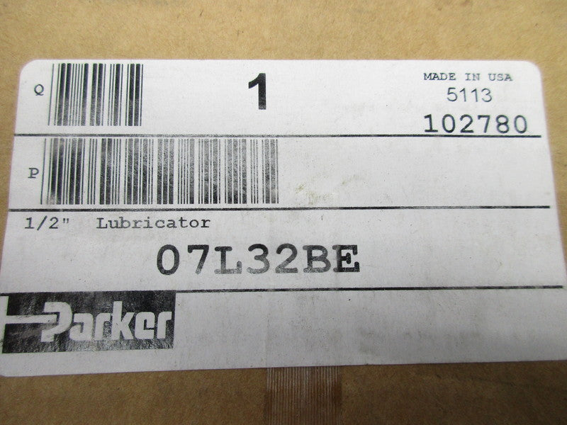 PARKER 07L32BE 150PSI 1/2" NSMP