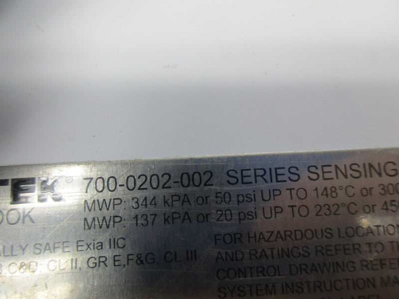 AMETEK 700-0202-002 NSNP