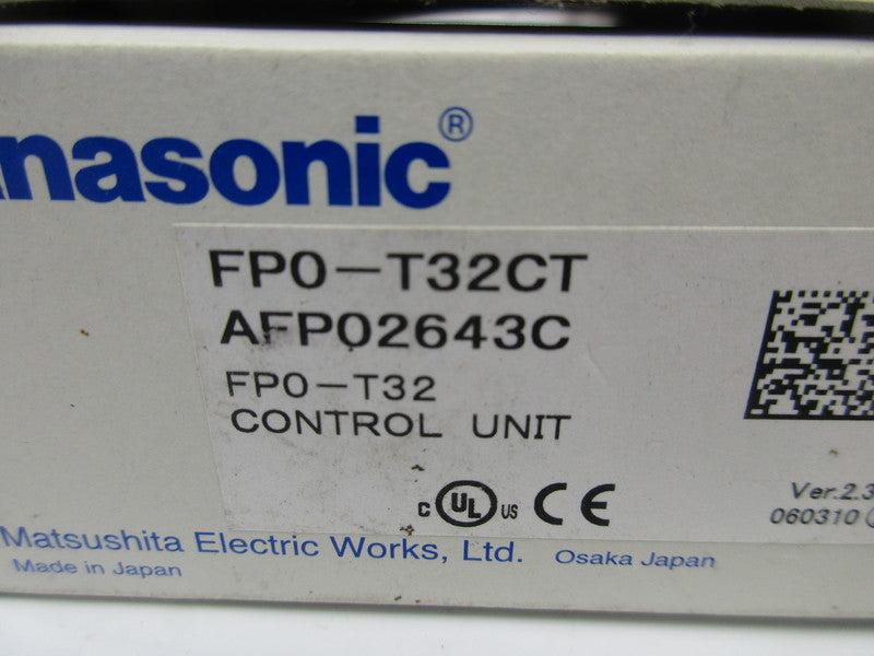 PANASONIC MATSUSHITA FP0-T32CT AFP02643C NSMP