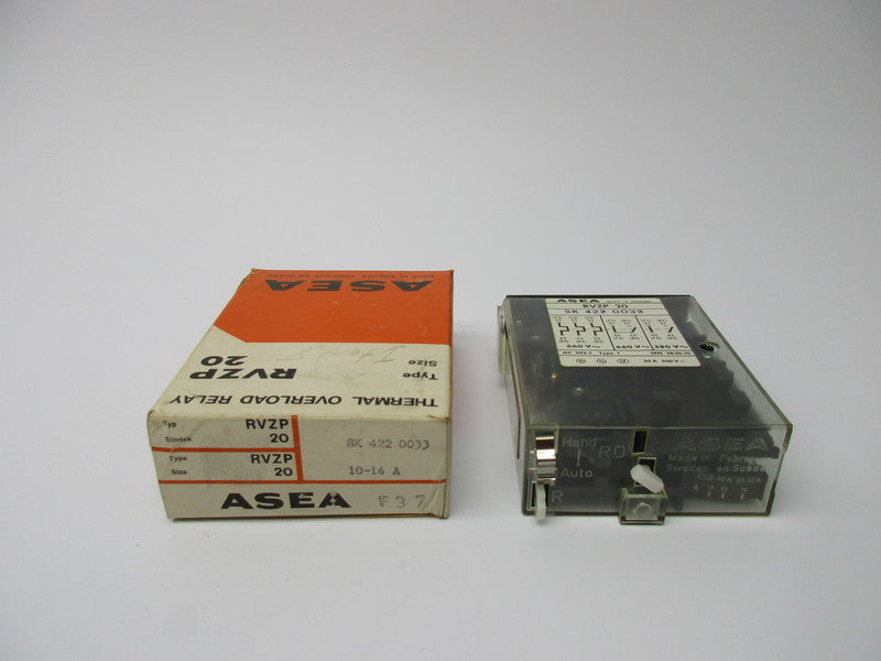 ASEA RVZP-20 SK4220033 10-16A 600V NSMP