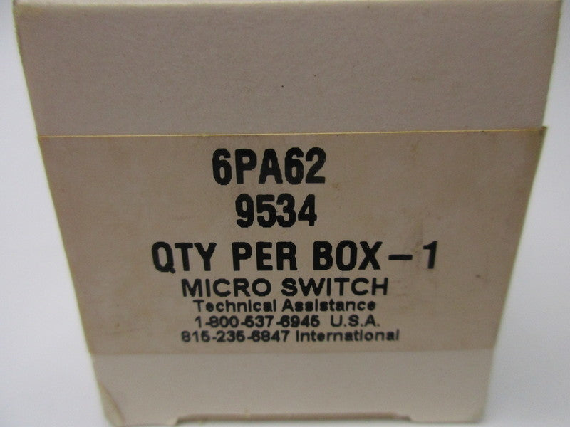 MICRO SWITCH 6PA62 NSMP