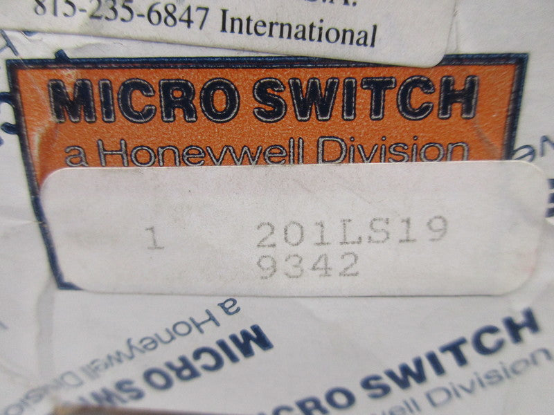 MICRO SWITCH 201LS19 NSMP