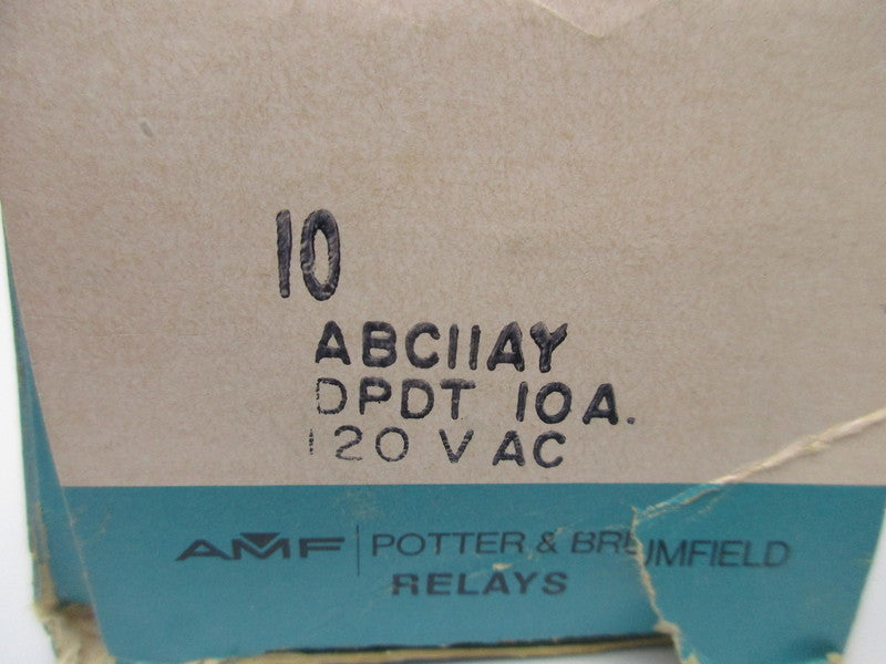 POTTER & BRUMFIELD ABC11AY 10A 120V NSNP