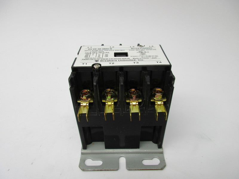 BREAKERS UNLIMITED BU343UMM60 30A 480VAC NSMP