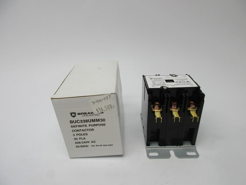 BREAKERS UNLIMITED BUC338UMM30 30A 208/240VAC NSMP