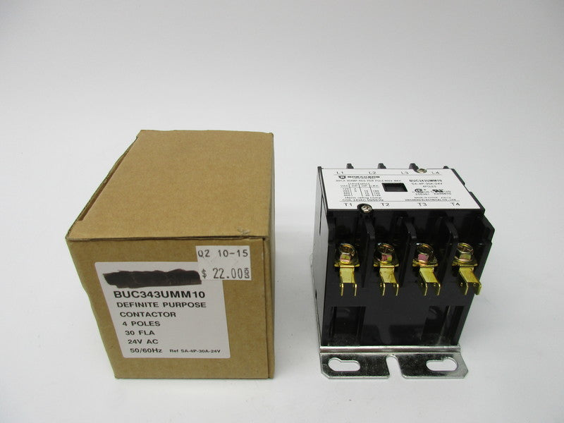 BREAKERS UNLIMITED BUC343UMM10 30A 24VAC NSMP