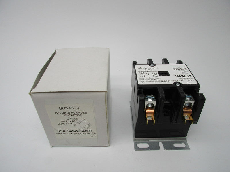 HARTLAND CONTROLS BU502U10 50A 24VAC NSMP