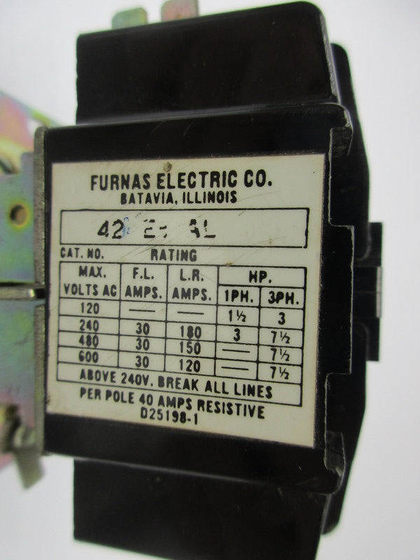 FURNAS ELECTRIC D25198-1 UNMP