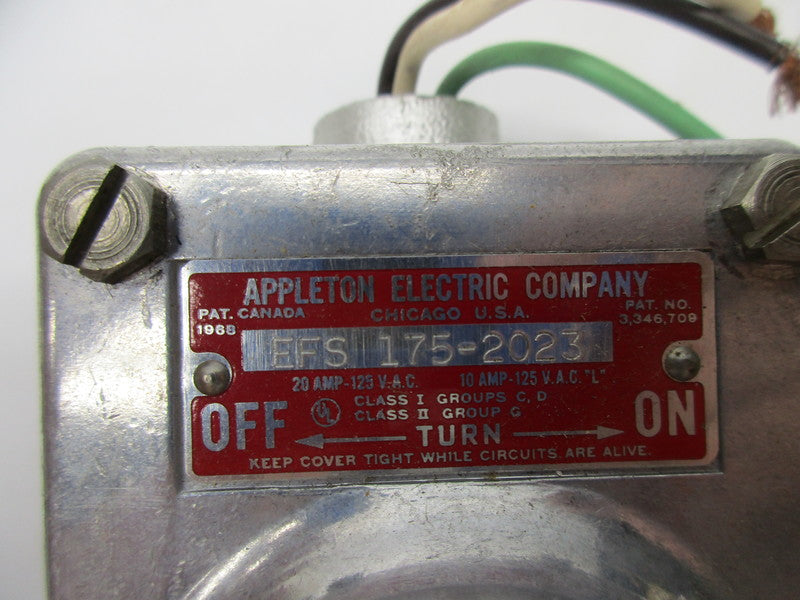 APPLETON EFS175-2023 UNMP