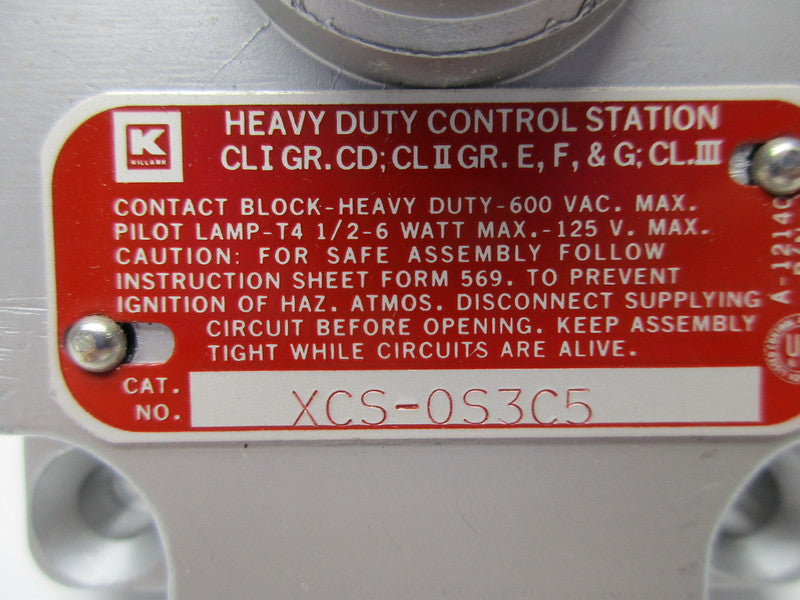 KILLARK XCS-0S3C5 NSNP