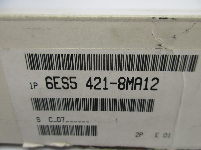 SIEMENS 6ES5421-8MA12 24VDC NSMP