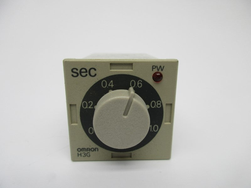 OMRON H3G-8C 0-1.0SEC 100/110/120VAC NSNP