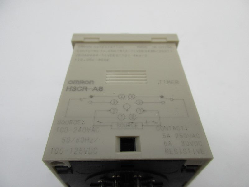 OMRON H3CR-A8 1.2S-300H 100-240VAC 100-124VDC NSMP