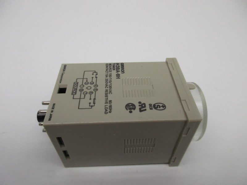 OMRON H3BA-8H .0-1.0MIN 100/110/120VAC NSNP