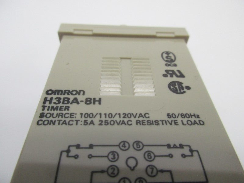 OMRON H3BA-8H .0-1.0MIN 100/110/120VAC NSNP