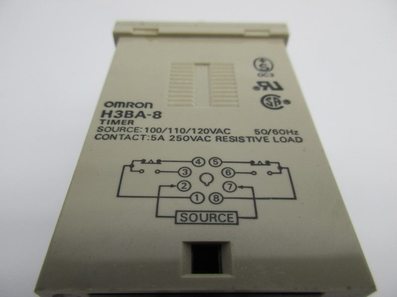 OMRON H3BA-8 .0-1.0MIN 100/110/120VAC NSNP