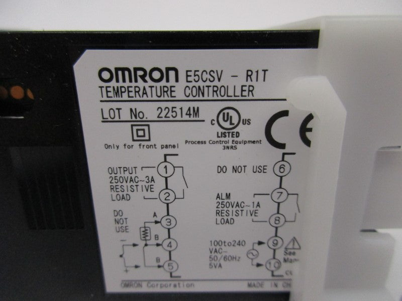 OMRON E5CSV-R1T 100-240VAC NSMP