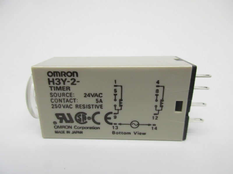 OMRON H3Y-2 60S 24VAC NSMP