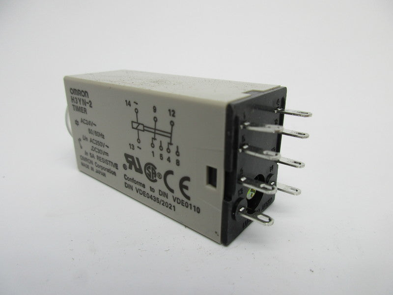 OMRON H3YN-2 1-10S/1-10MIN 24VAC UNMP