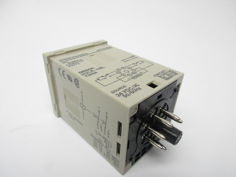 OMRON H3CR-H8L 0.6/1.2/6/12MIN 24VAC/DC NSMP