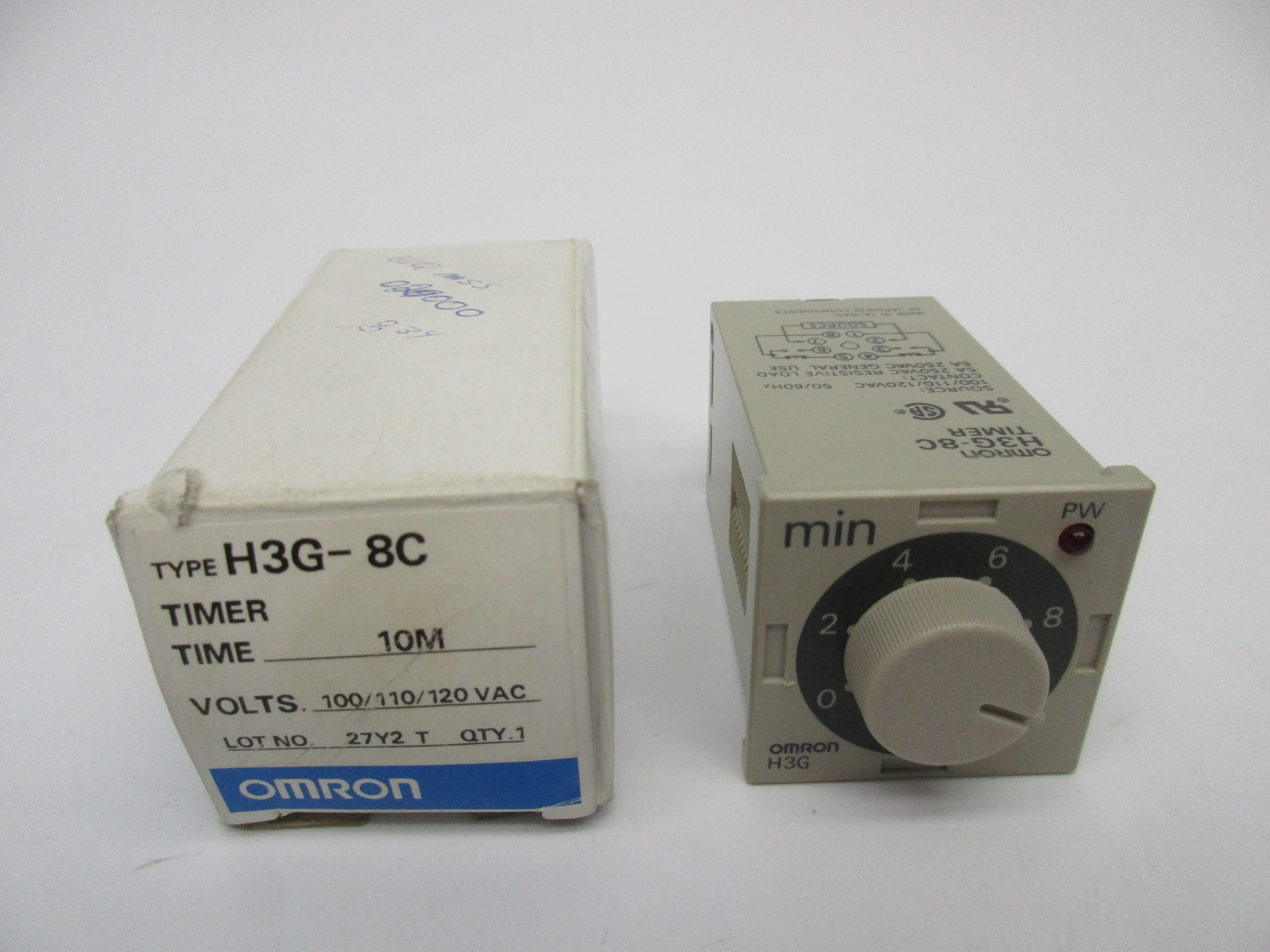OMRON H3G-8C 10M 100/110/120VAC NSMP