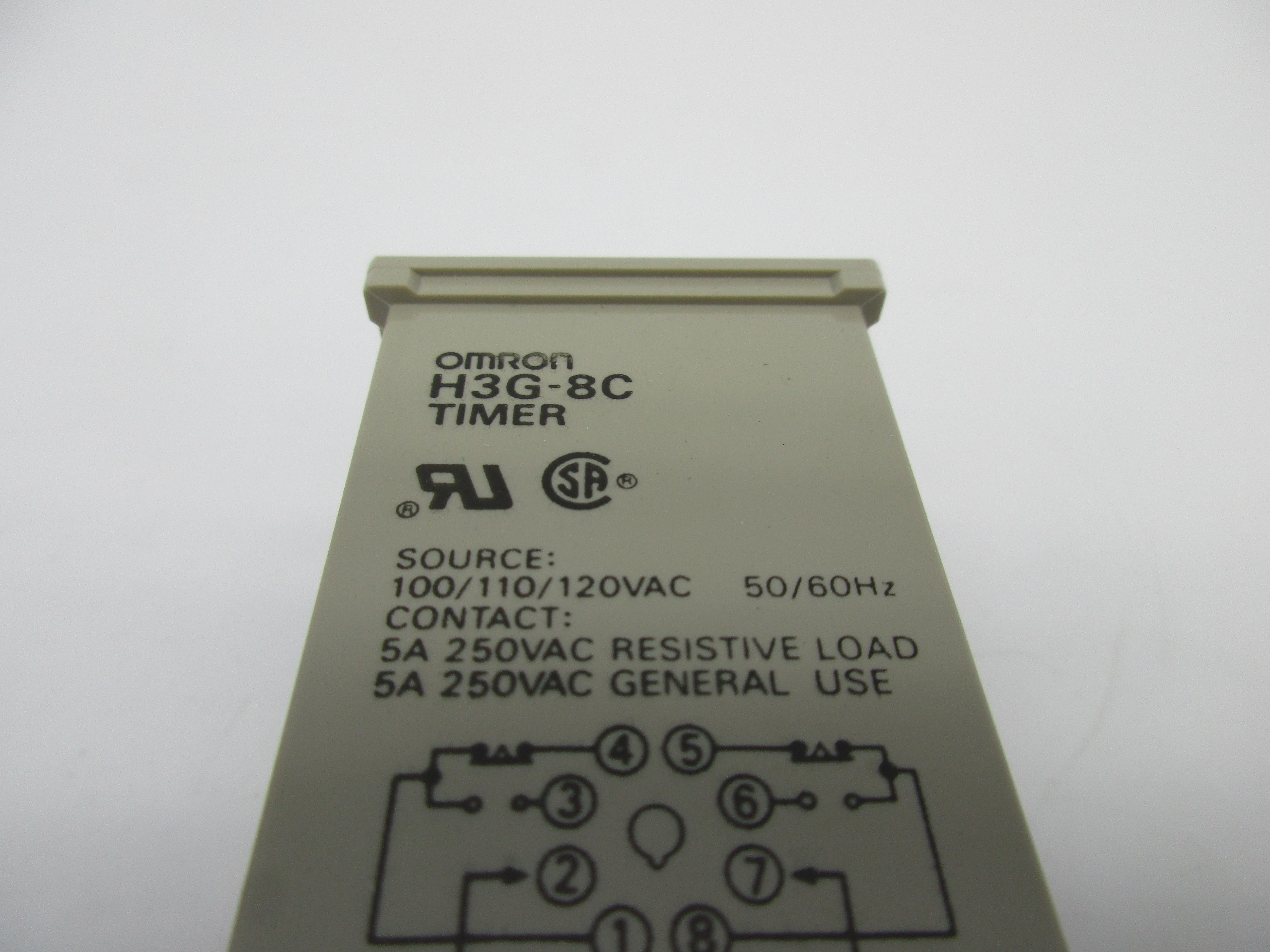 OMRON H3G-8C 10M 100/110/120VAC NSMP