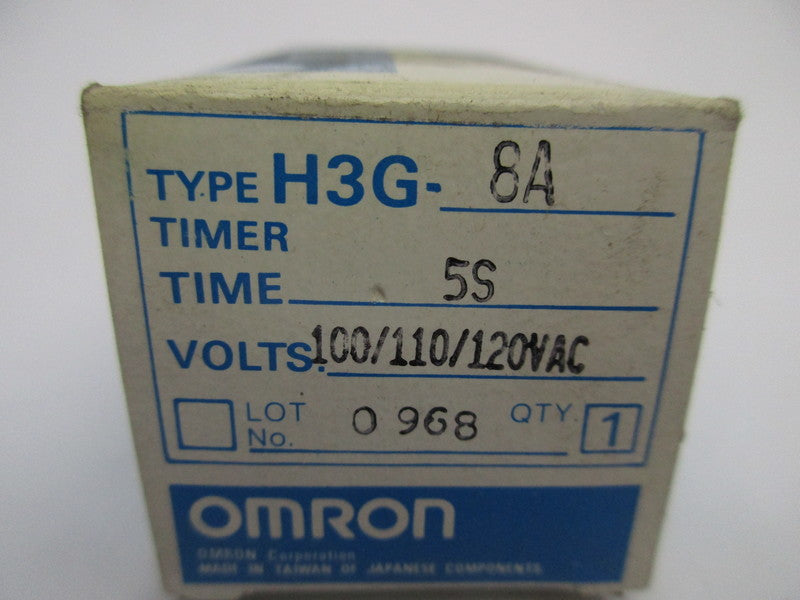 OMRON H3G-8A 5S 100/110/120VAC NSMP