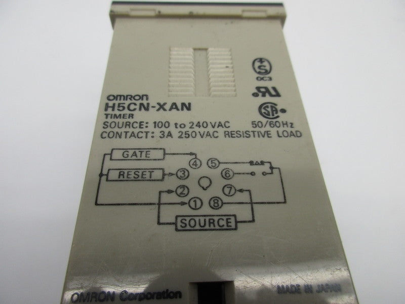 OMRON H5CN-XAN 100-240VAC NSNP