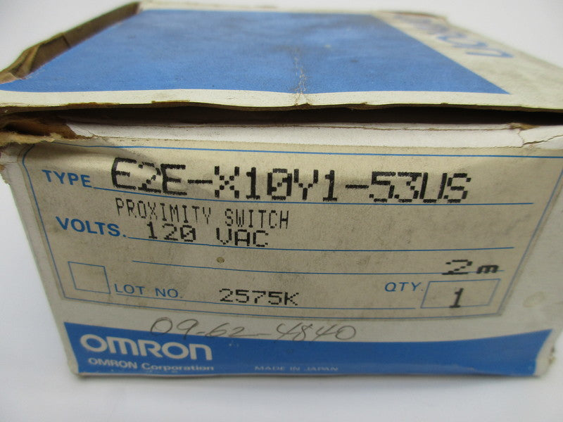 OMRON E2E-X10Y1-53US NSMP