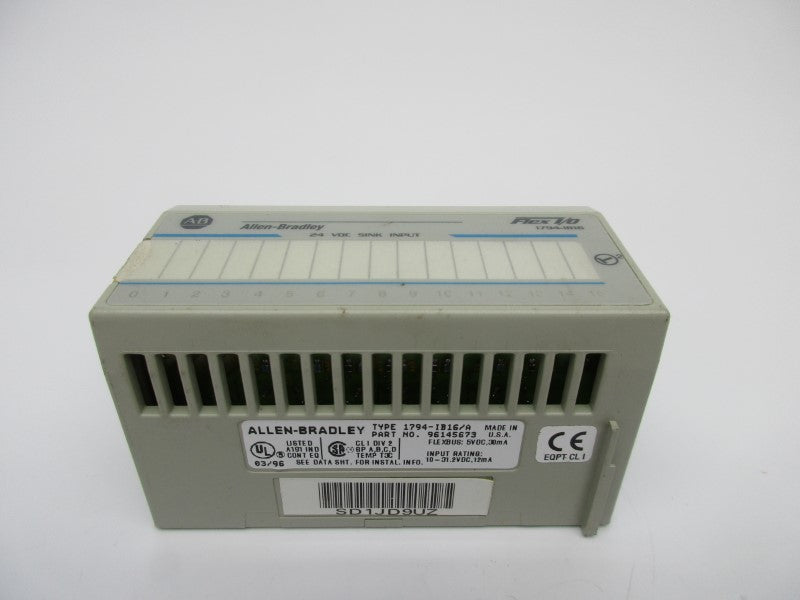 ALLEN BRADLEY 1794-IB16 SER. A UNMP