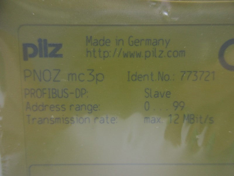 PILZ PNOZMC3P 773721 NSNP