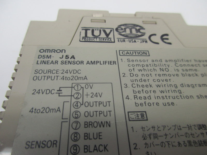 OMRON D5M-J5A (AS PICTURED) UNMP