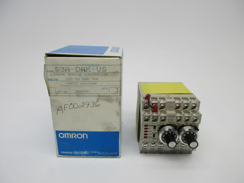 OMRON S3A-DAK-US NSMP
