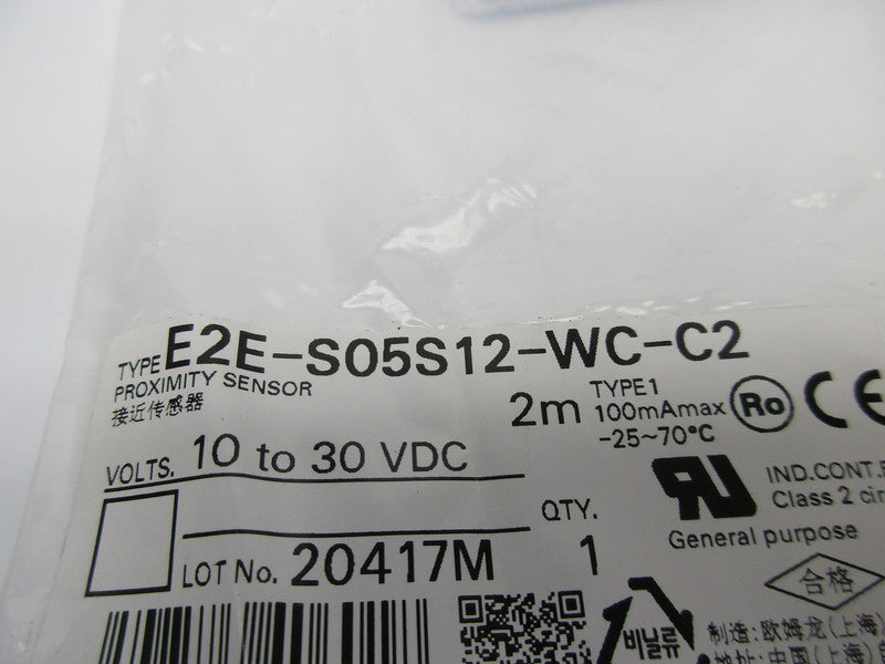 OMRON E2E-S05S12-WC-C2 NSMP