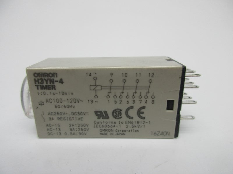 OMRON H3YN-4 0.1S-10MIN UNMP