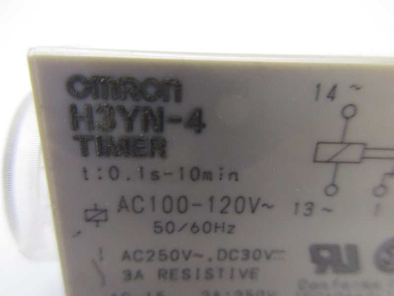 OMRON H3YN-4 0.1S-10MIN UNMP