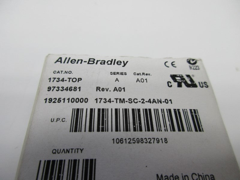 ALLEN BRADLEY 1734-TOP SER. A NSFS
