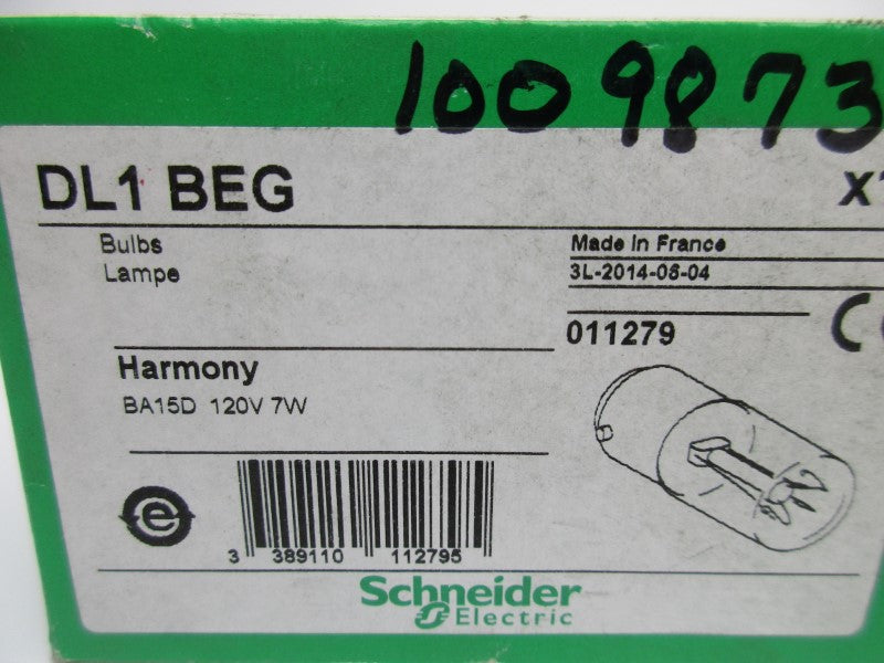 SCHNEIDER ELECTRIC DL1BEG (PKG OF 10) NSMP