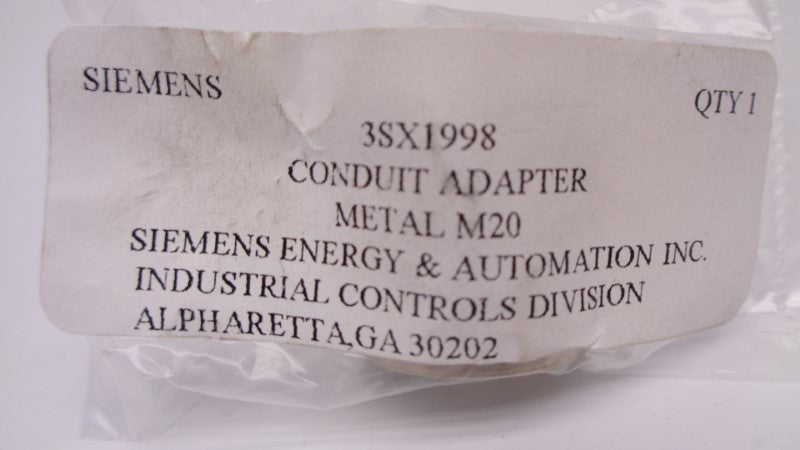 SIEMENS 3SX1998 NSMP