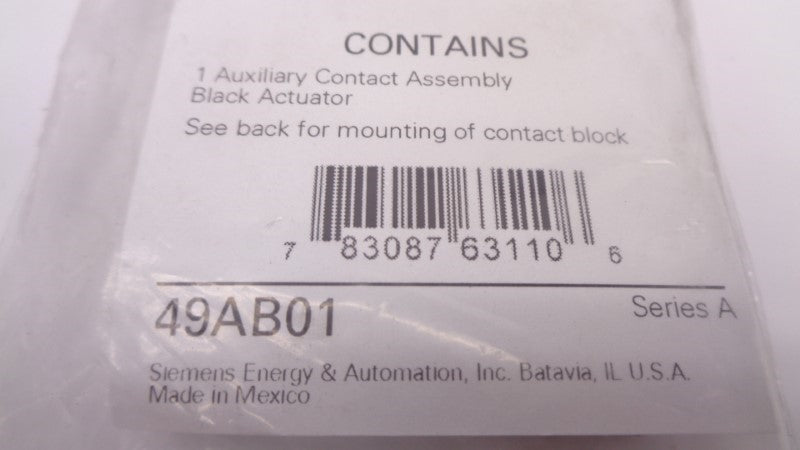 SIEMENS 49AB01 NSMP