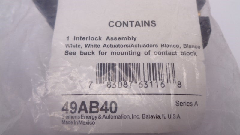 SIEMENS 49AB40 NSMP