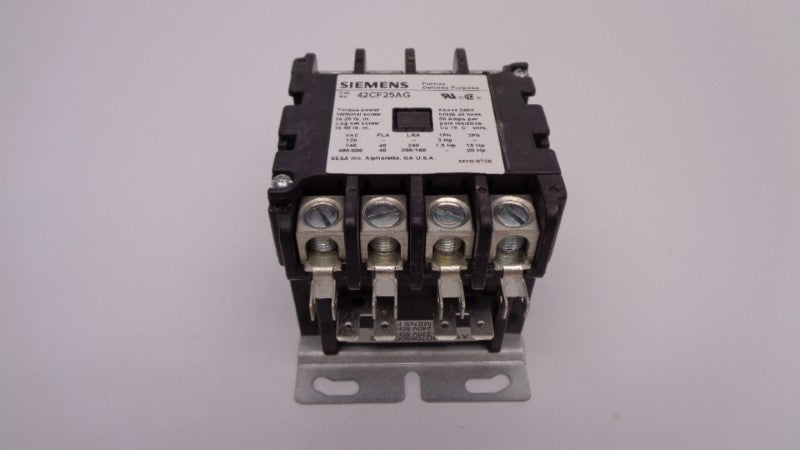 SIEMENS 42CF25AG 40A 208-240V NSMP
