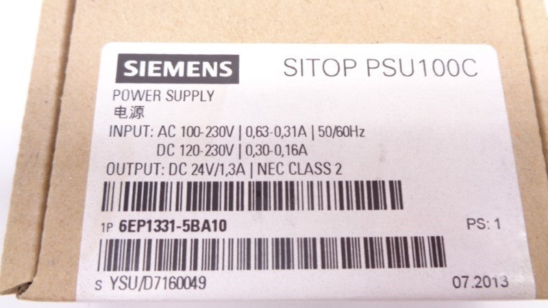 SIEMENS 6EP1331-5BA10 NSFS