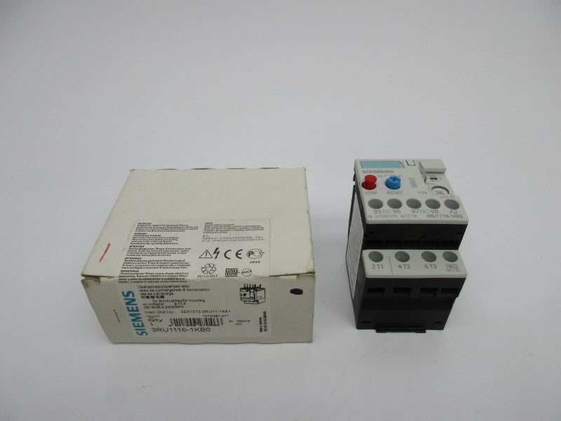 SIEMENS 3RU1116-1KB0 9-12A NSMP